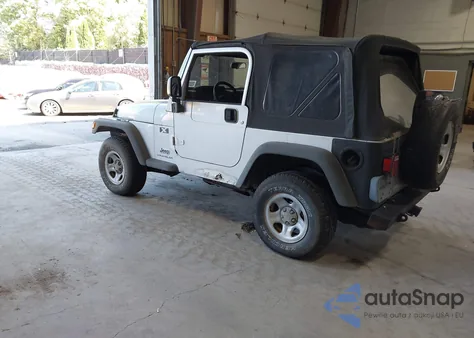 2004 Jeep Wrangler X из США, поврежденный, VIN 1J4FA39S94P700233